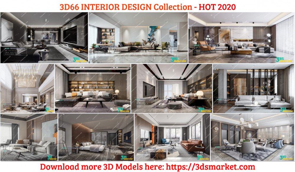 3d66 Interior Collection Hot 2020